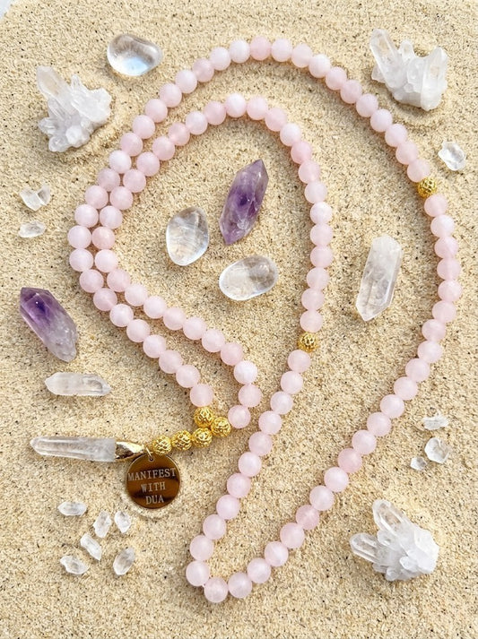 Rose Quartz Tasbih