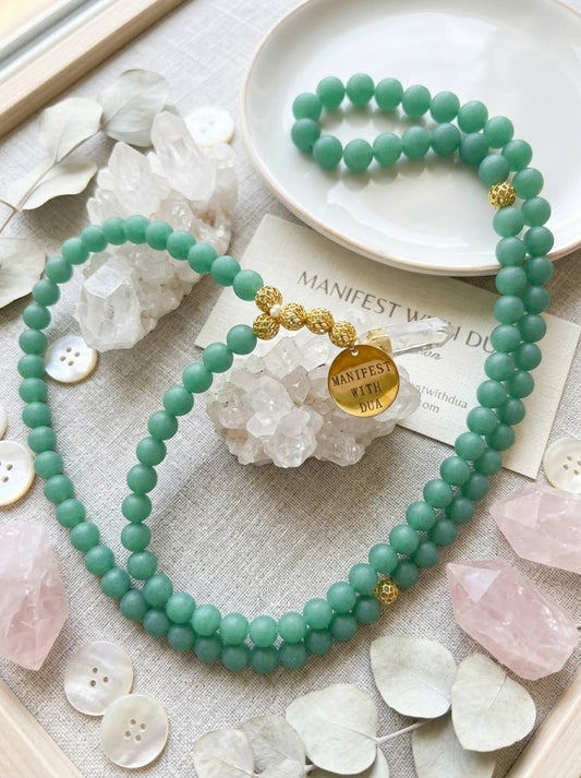 Green Jade Tasbih